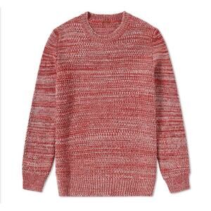 Barena Venezia Dosson Crew Knit Marl Sweater Ribbed Cuffs Italy Mens Size Medium